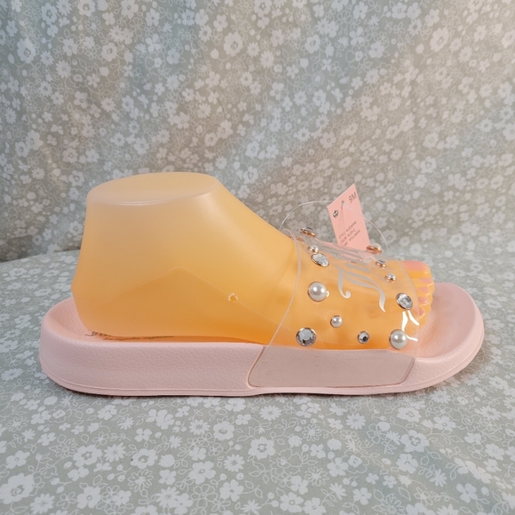 New Juicy Couture Women's Wyllamina Blush-Q Slides - Picture 4 of 9